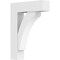 Ekena Millwork Standard Thorton Architectural Grade PVC Bracket with Block Ends, 5"W x 24"D x 32"H BKTP05X24X32THR05 - alternate 1